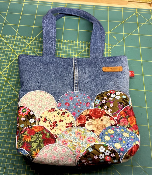 Tasche aus alten Jeans