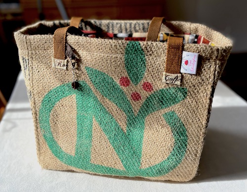 Tasche aus Kaffeesack