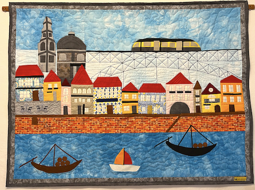 Wandquilt Porto